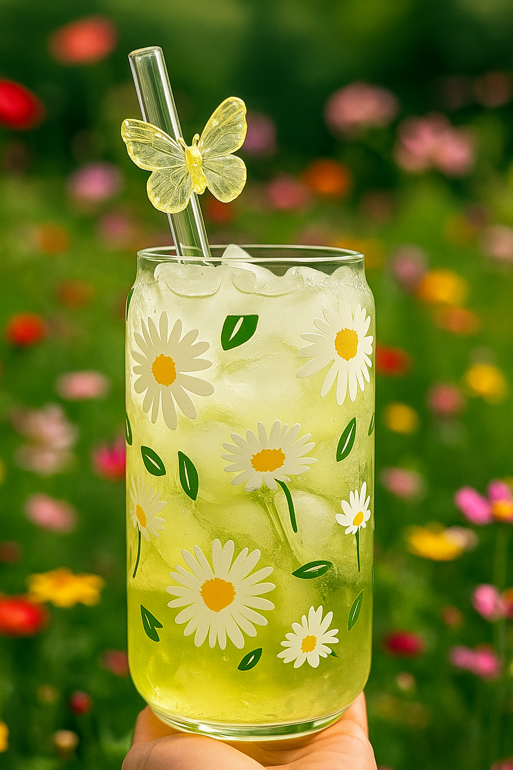 Sklenička - kopretina