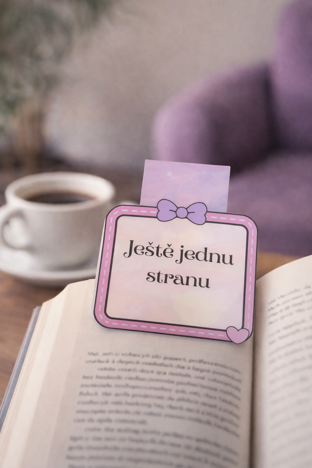 Magnetická záložka - maxi ještě jednu stranu