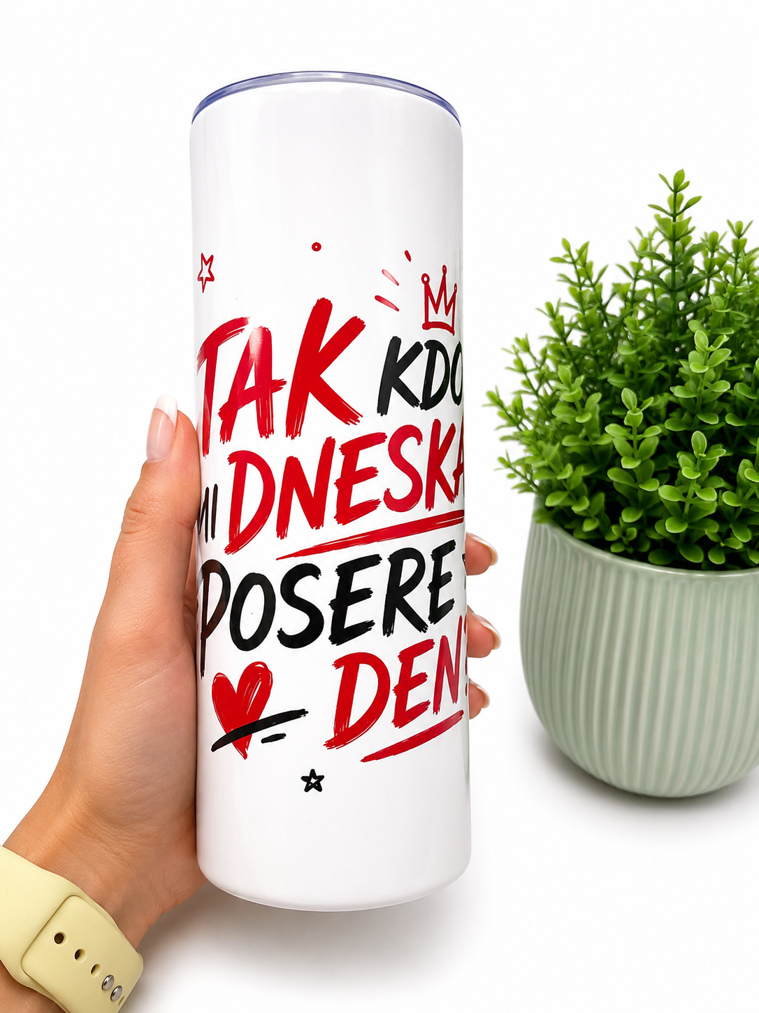 Termo kelímek - tak kdo mi dneska posere den