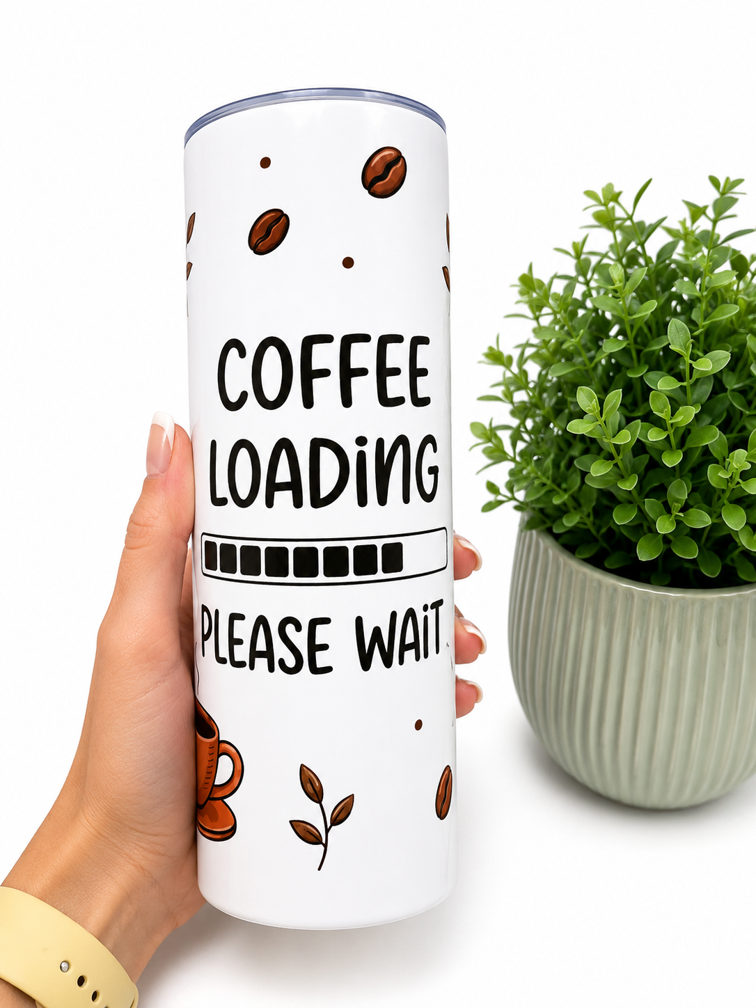 Termo kelímek - coffee loading