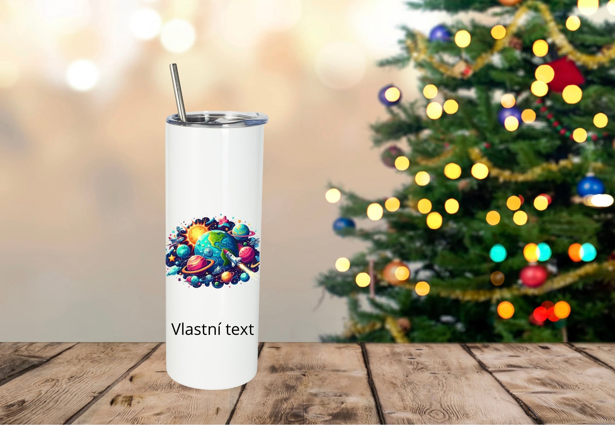 Termo kelímek - vesmir