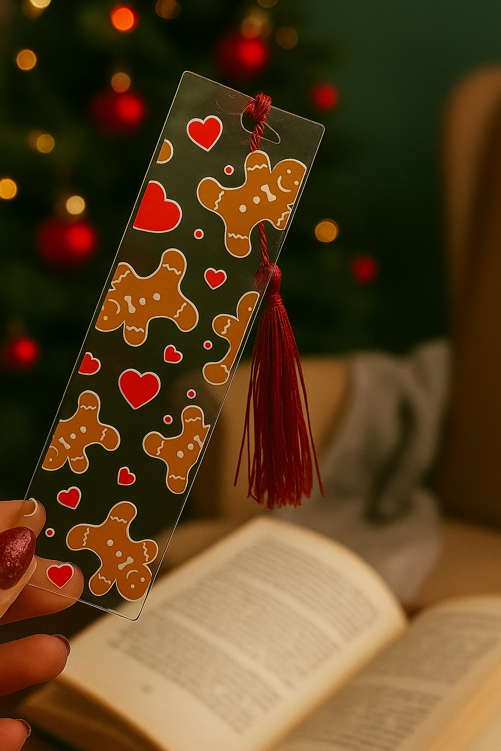 Záložka do knihy - perníček