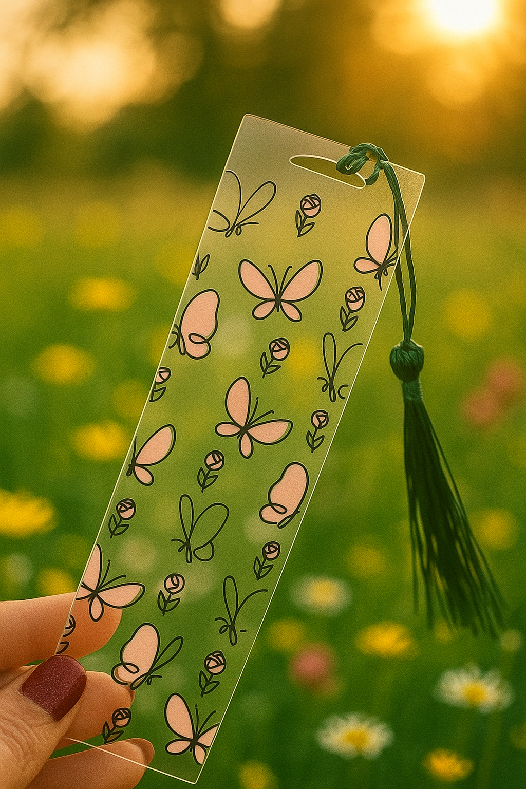 Záložka do knihy - motýl