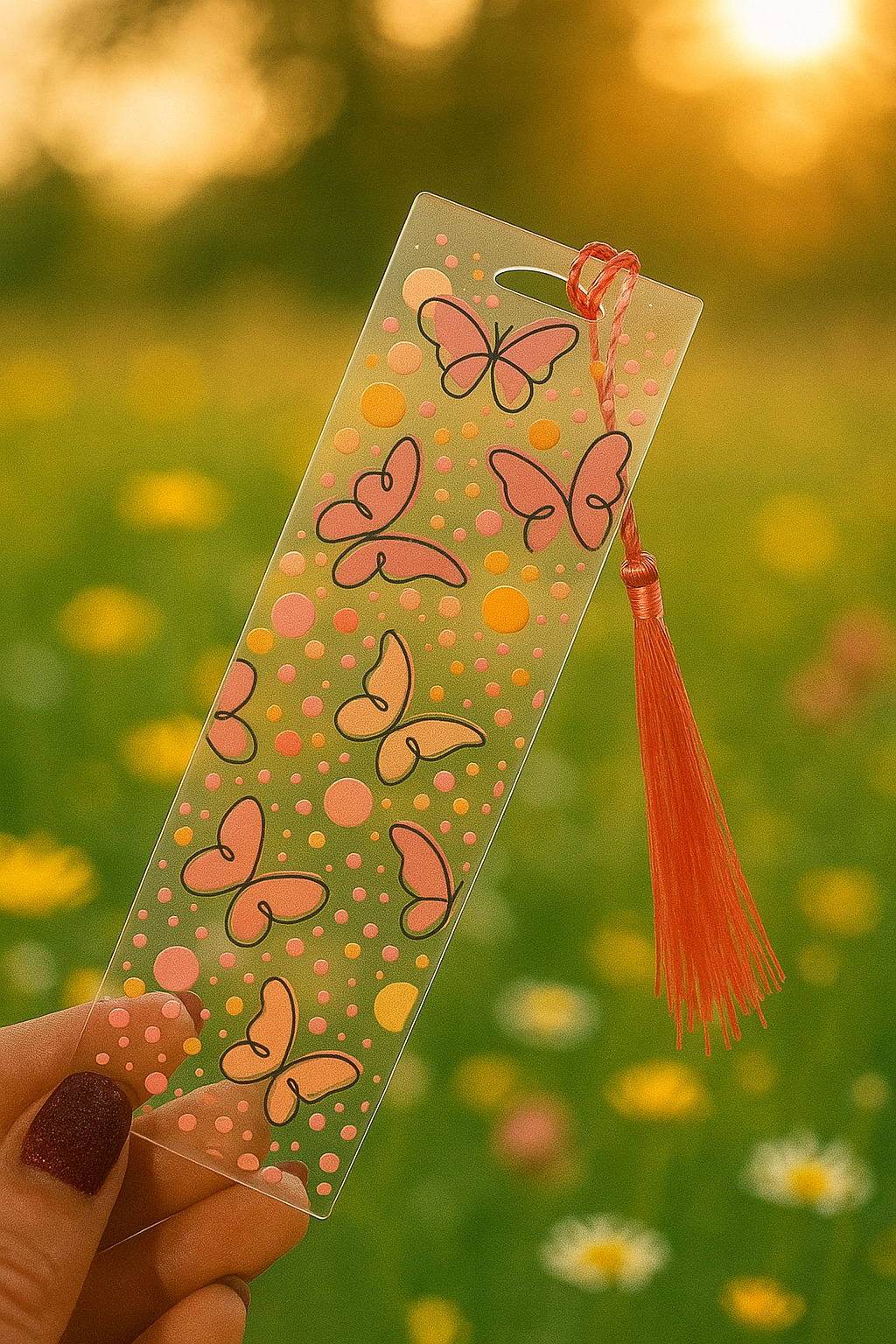 Záložka do knihy - motýl velky