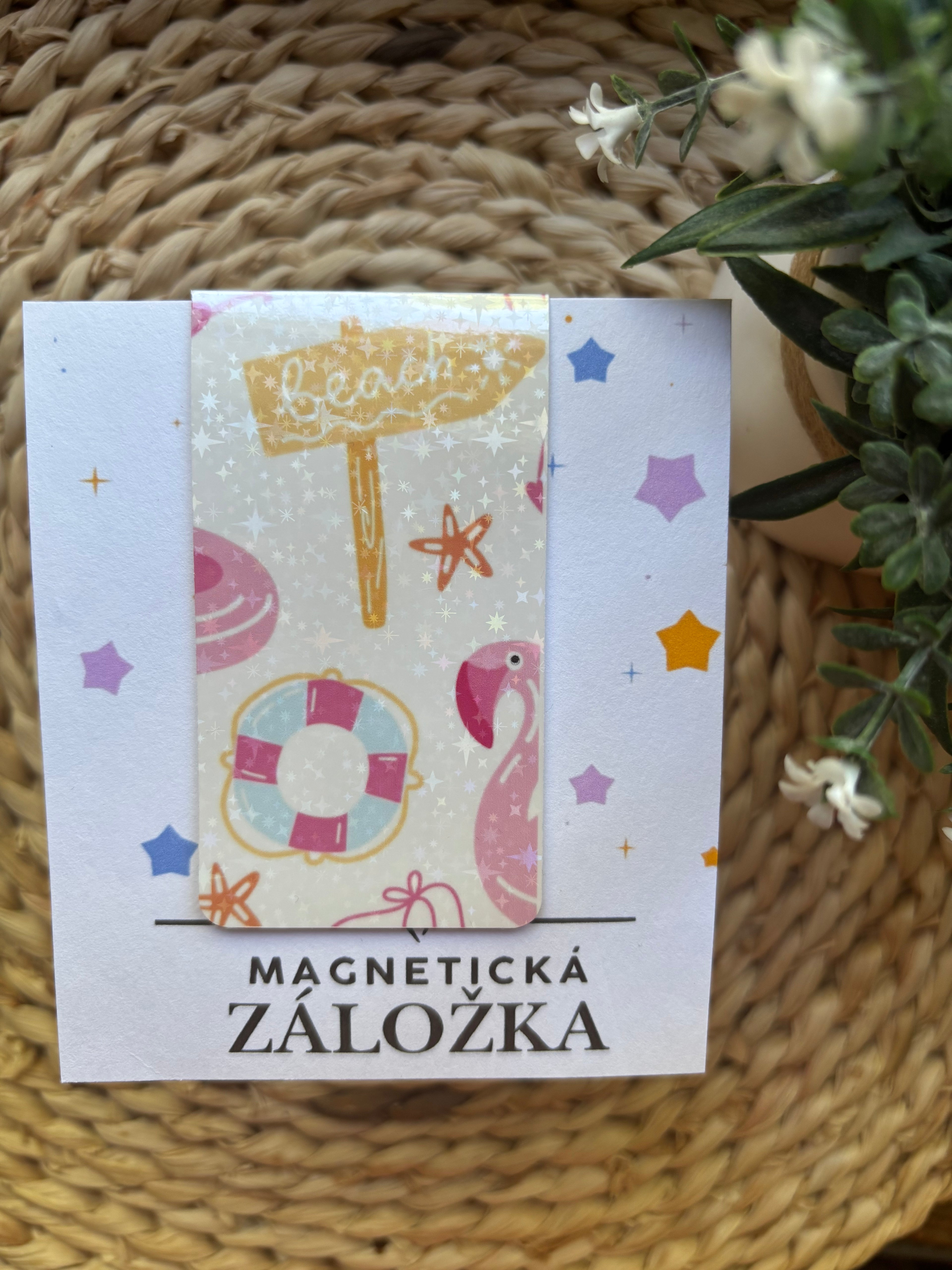 Magnetická záložka - léto