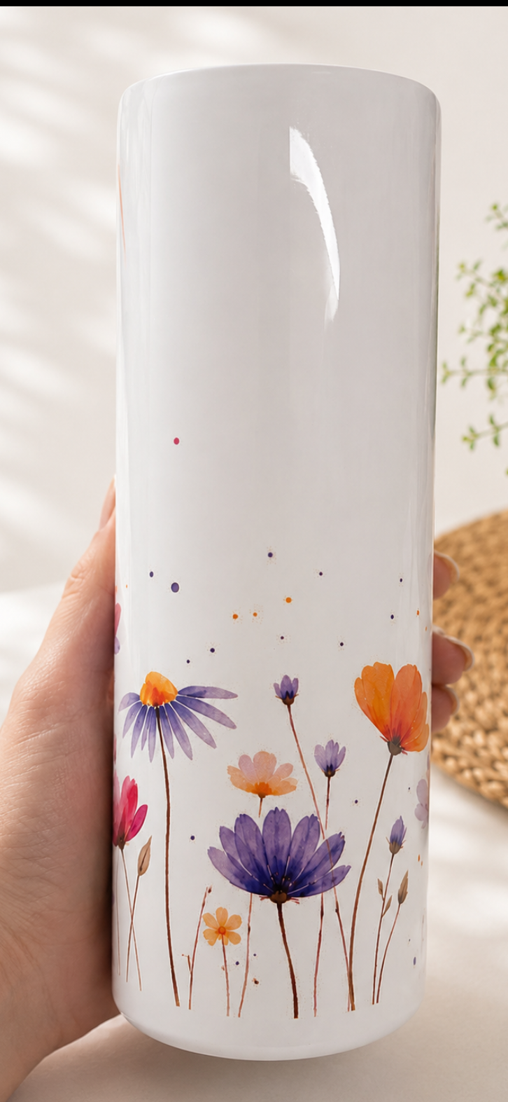 Termo kelímek - rozkvetlá louka