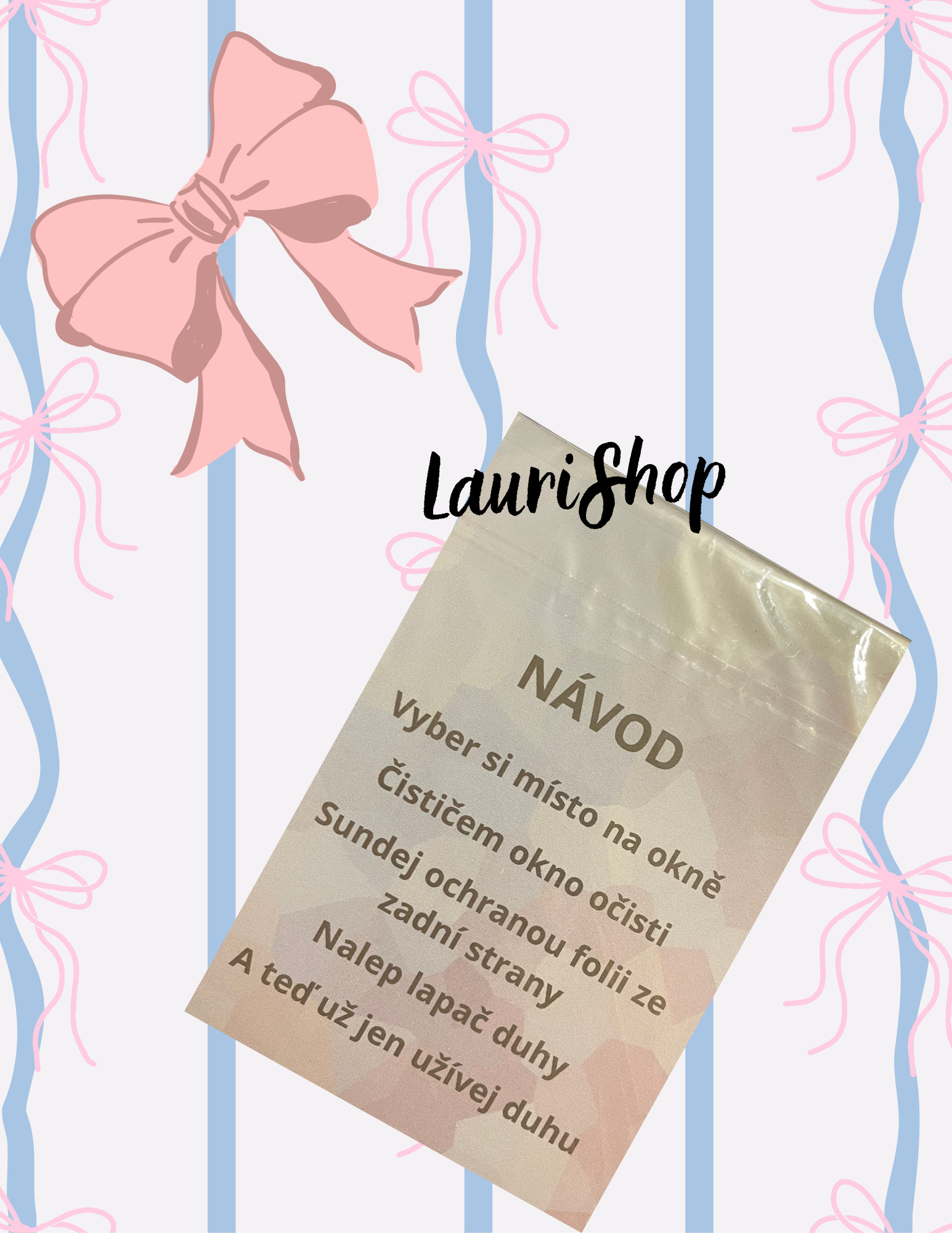 Lapač duhy - mašle barevná