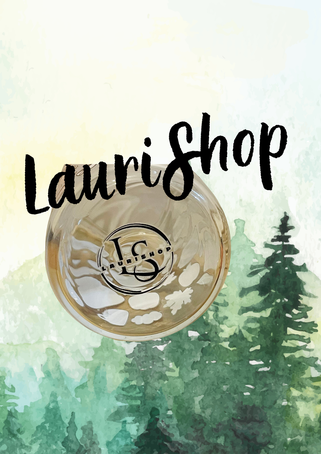 Sklenička - medvěd