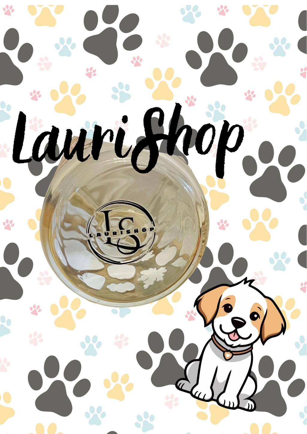 Sklenička - dog mom