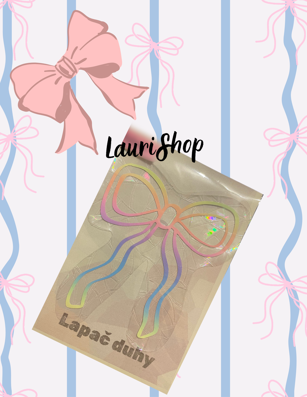 Lapač duhy - mašle barevná