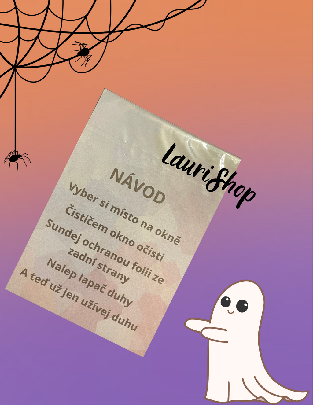 Lapač duhy - duch plný barevny